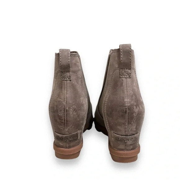 Sorel Joan of Arctic Wedge II Leather Chelsea Boot Size 7.5 - Picture 6 of 10